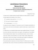 MAESTRIA EN MATEMATICA SECUNDARIA COMUNITARIA PRODUCTIVA “NÚMEROS PARES E IMPARES”