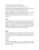 RUSAN CONSTRUCCIONES S.A DE C.V