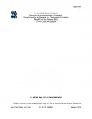 El problema del conocimiento. Centro Local Anzoátegui