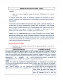 ¿Qué es la empresa agraria? Luego de definirla, diferénciela de la empresa comercial.