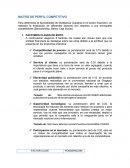 Matriz de Perfil Competitivo.