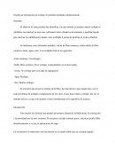 Pruebas de eliminación de rechupe en parafina moldeada cilíndricamente