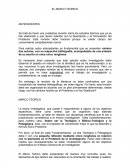 EL MARCO TEORICO ANTECEDENTES