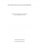 APLICACIÓN DE ESTRATEGIAS PARA EL ÉXITO EMPRESARIAL.