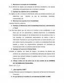 Ejemplo de la Contabilidad Orientada a los Negocios