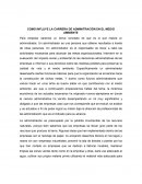 Reporte COMO INFLUYE LA CARRERA DE ADMINITRACIÓN EN EL MEDIO AMBIENTE