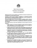 Después de revisar el caso considero que claramente el proceso de planeación de la Compañía fue un factor decisivo de éxito.