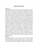 Ensayo sobre Personalidad y Conducta