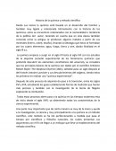 Historia de la química y método científico