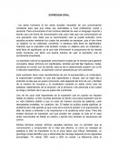 LA EXPRESIÓN ORAL.