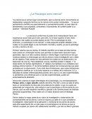 ¿La Psicología como ciencia?