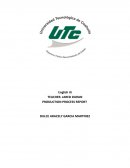 PRODUCTION PROCESS REPORT