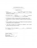 Formato contable para certificar donacion.