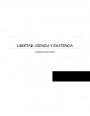 LIBERTAD: ESENCIA Y EXISTENCIA