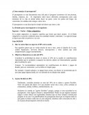 Manejo del presupuesto.