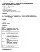 Analisi psicografico.