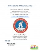 Explotacion infantil CURSO DE TÉCNICAS DE INVESTIGACIÓN