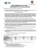 La Instrumentación Didáctica de la materia, Reglamento de Clase y lineamientos de evaluación, entre otros documentos, serán colocados para disposición de los alumnos en la siguiente dirección: