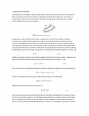 La ecuación de continuidad.