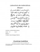 Laboratorio de matemáticas Bloque I