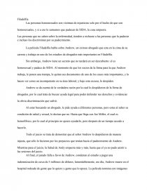 Filadelfia Las personas homosexuales son víctimas de injusticias solo por el hecho de que son homosexuales, y si a eso le sumamos que padecen de SIDA, la cosa empeora.. Página 1