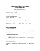 Habilidades Interpersonales. Estructura metodologica