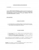 CONTRATO DE PRESTACION DE SERVICIOS “EL CLIENTE”