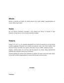 Brindar al mercado una opción de comida práctica de la mejor calidad, caracterizándola con nuestro clásico toque casero