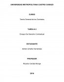 TAREA # 2 Ensayo De Derecho Contractual