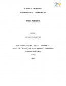 TRABAJO COLABORATIVO 1 FUNDAMENTOS DE LA ADMINISTRACIÓN APORTE INDIVIDUAL