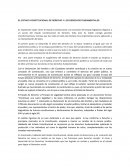 EL ESTADO CONSTITUCIONAL DE DERECHO Y LOS DERECHOS FUNDAMENTALES