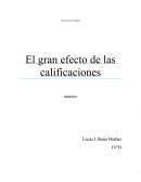 Las calificaciones, texto argumentativo