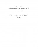 Proyecto final DESARROLLO DE HABILIDADES PARA EL APRENDIZAJE