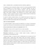 TEMA 1. INTRODUCCIÓN A LA REHABILITACIÓN DEL SISTEMA AMBIENTAL