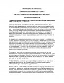 Realice un análisis subjetivo de lo visto en el video: Los diez principios de la Educación Abierta y a Distancia.