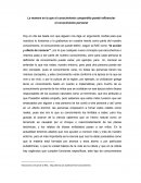 La manera en la que el conocimiento compartido puede influenciar el conocimiento personal
