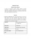 TRABAJO EN CLASE DERECHO PENAL ESPECIAL