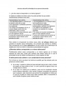 Estructura del perfil criminológico de una persona desconocida