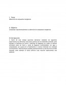 Laboratorio: Reacciones químicas