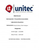 PRÁCTICA #4 PREPARACIÓN Y TITULACIÓN DE SOLUCIONES
