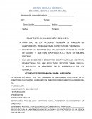 BITÁCORA CONSEJO TÉCNICO ESCOLAR 2016.