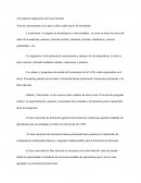 Actividad de adquisición del conocimiento. Área de conocimiento en la que se ubica cada una de las facultades