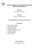 ESCUELA NORMAL DE EDUCACION PREESCOLAR “FRANCISCO DE MONTEJO”