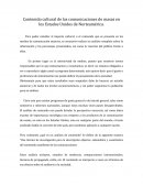 Contenido cultural de las comunicaciones de masas en los Estados Unidos de Norteamérica.