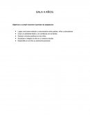 Objetivos a cumplir durante el periodo de adaptación: