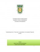 Características de los “Food trucks” y consumidores en la ciudad de Tijuana de en 2014.
