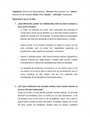 ¿Por qué la definición del concepto hombre como animal racional se torna ya del todo inadecuada?
