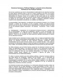Derechos Humanos y Políticas Públicas: La función de los Derechos Humanos en las Políticas Públicas.