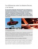 Las diferencias entre la chatarra ferrosa y no ferrosa