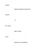 Historia de la computadora.